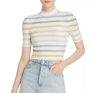 RONNY KOBO Ellenwe Striped Top